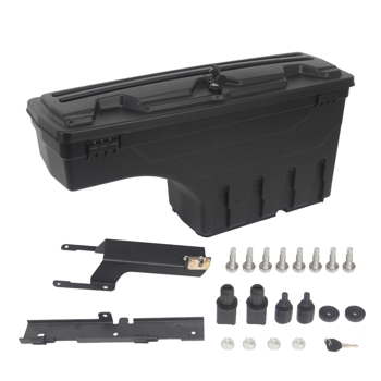 Truck bed tool box
