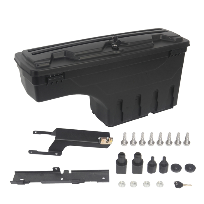 Truck bed tool box