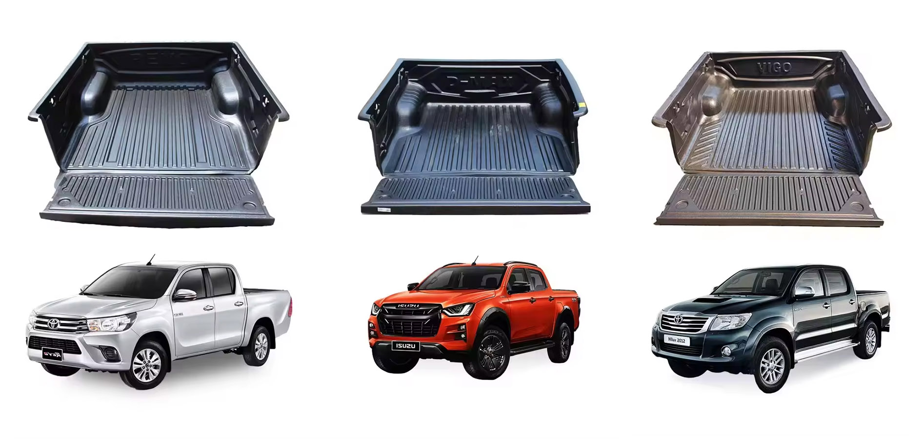 Truck Bed Liner For Isuzu D-Max Double cab （J-DECK）