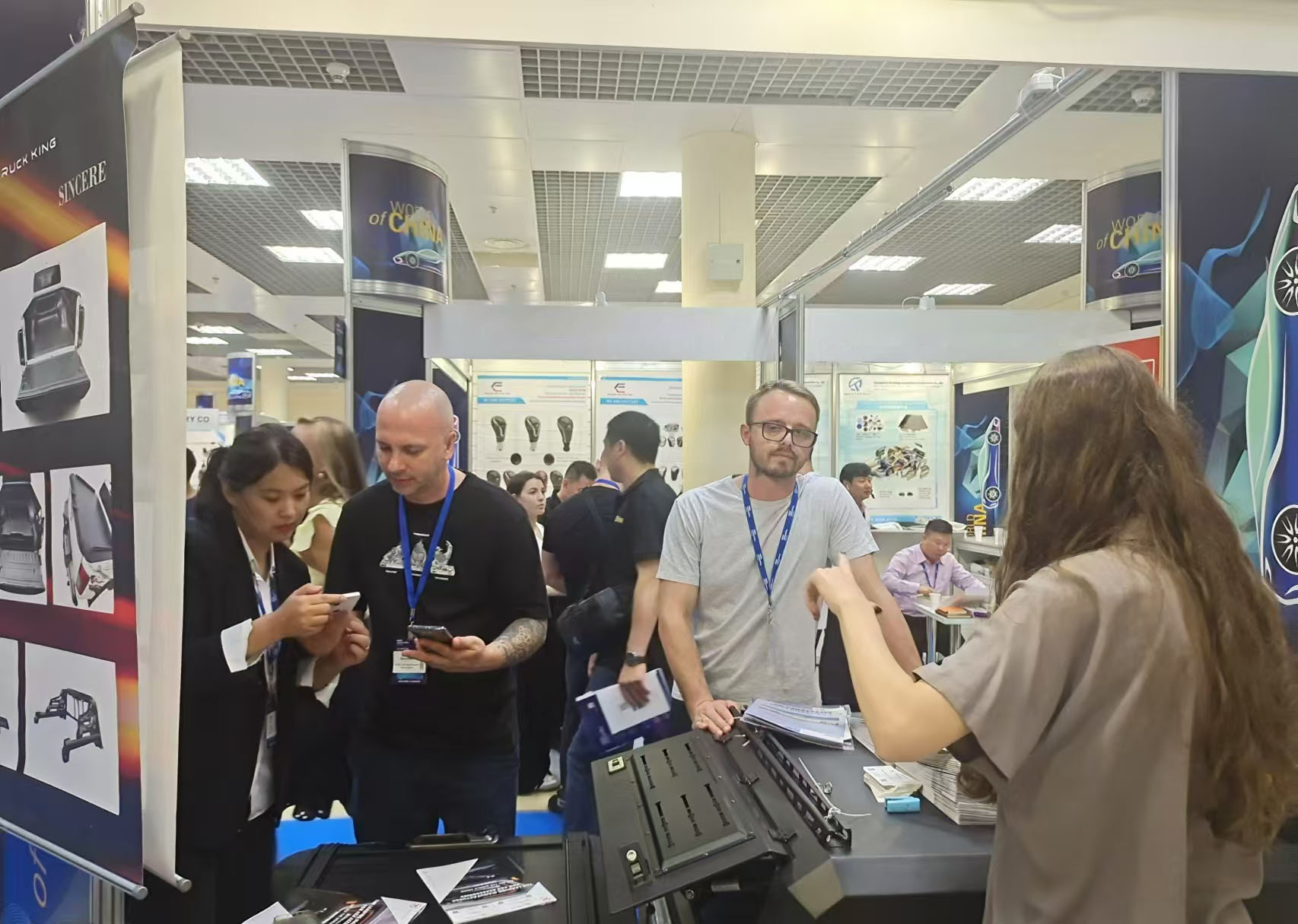 Congratulations to Henan Truck-King on the successful completion of the Russian MIMS exhibition
