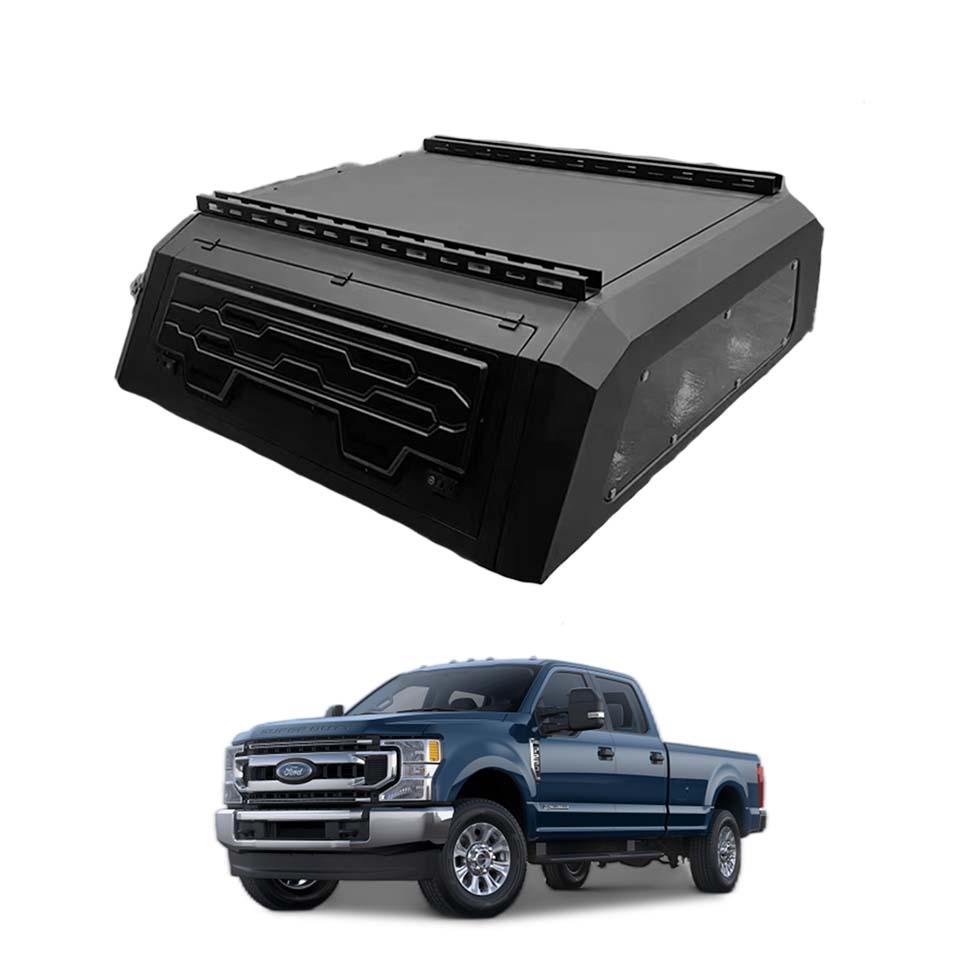 2020 Ford F250 Aluminum Canopy Waterproof Anti-rusted Accessory Pickup Truck Canopy