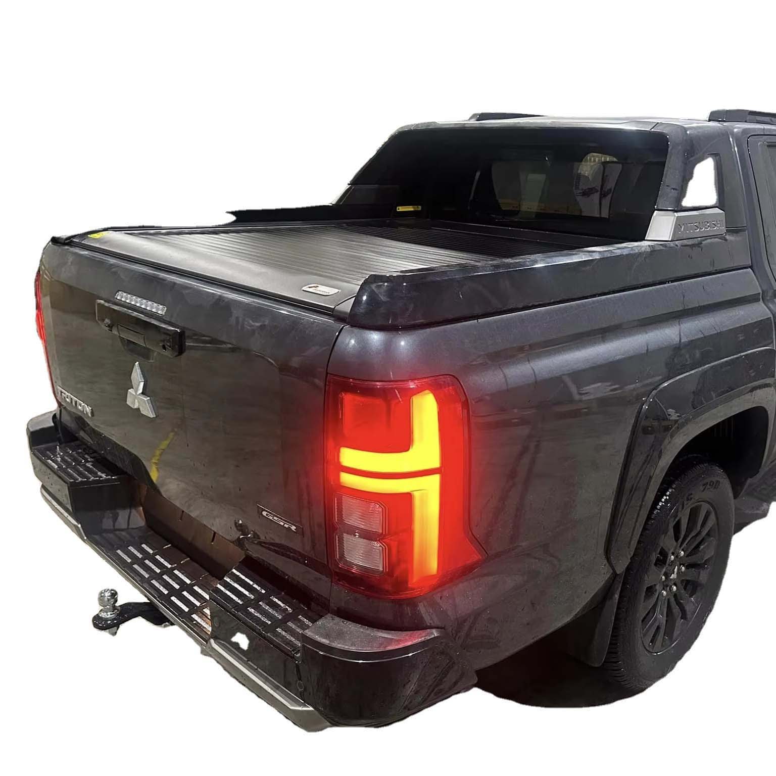 4x4 offroad aluminum auto tonneau cover roller shutter for mitsubishi triton l200 2024