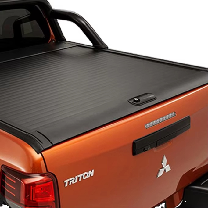 Factory Pickup fullbox heavy-duty pickup truck load bed tonneau cover Retractable roll shutter cover