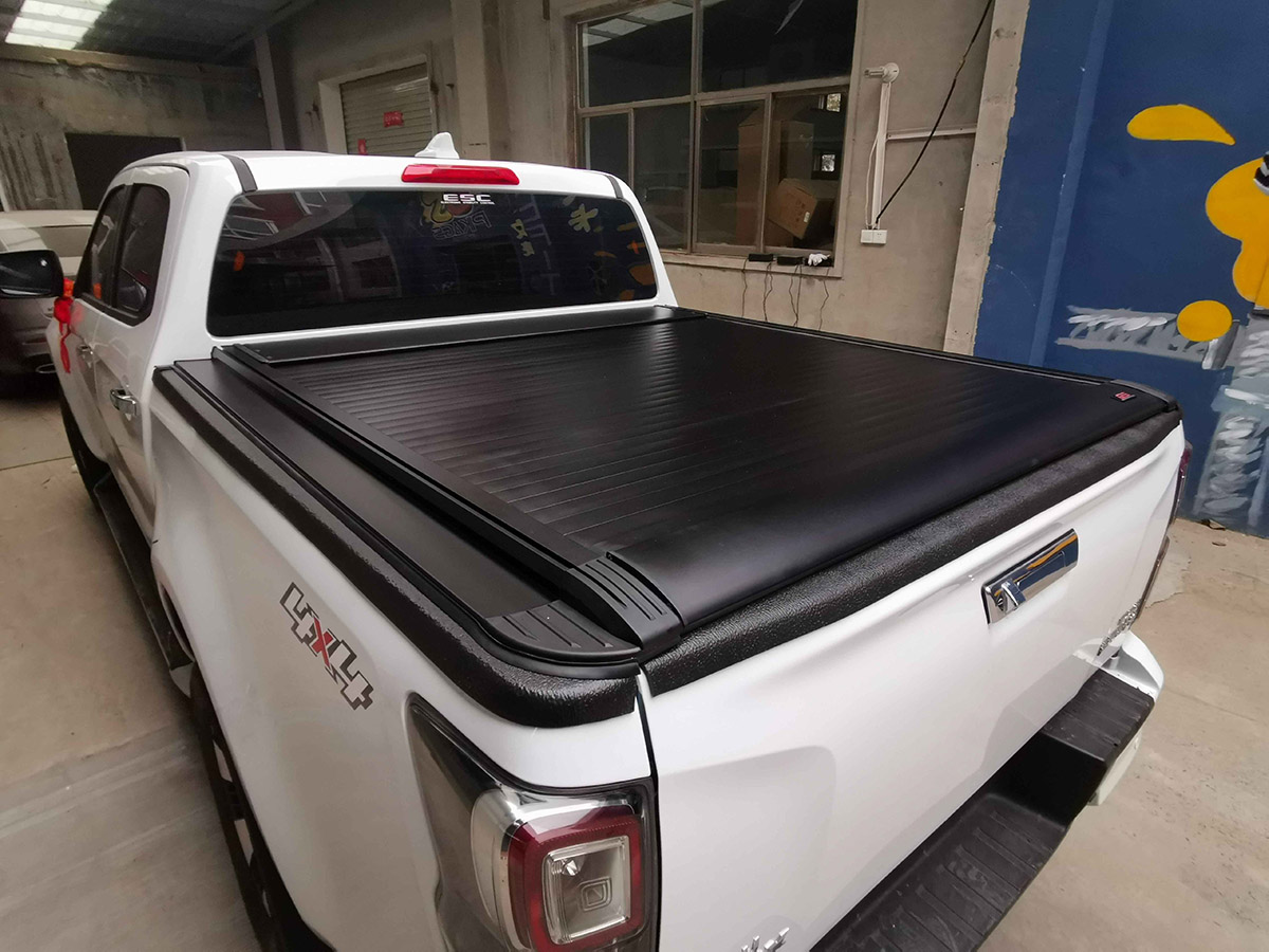 ISUZU D-MAX 4Doors 2012-2018 waterproof duralumin retractable pickup curtain cover